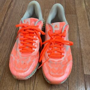 adidas 4d run 1.0 Women's Neon Orange Running Sneakers